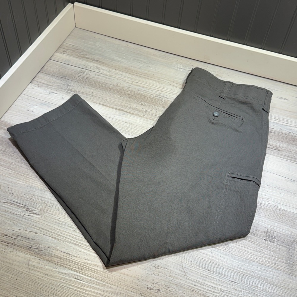 Lee Extreme Motion Utility Pants Men's 38x32 Gray Stretch Synthetic